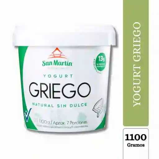Yogurt Griego Natural Sin Dulce
