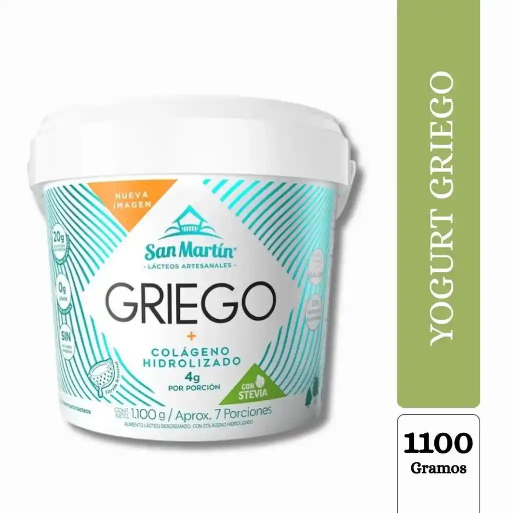 Yogurt Griego + Colágeno Hidrolizado