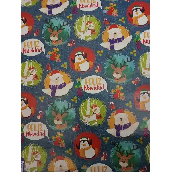 Papel Regalo Navideño Navidad Primavera