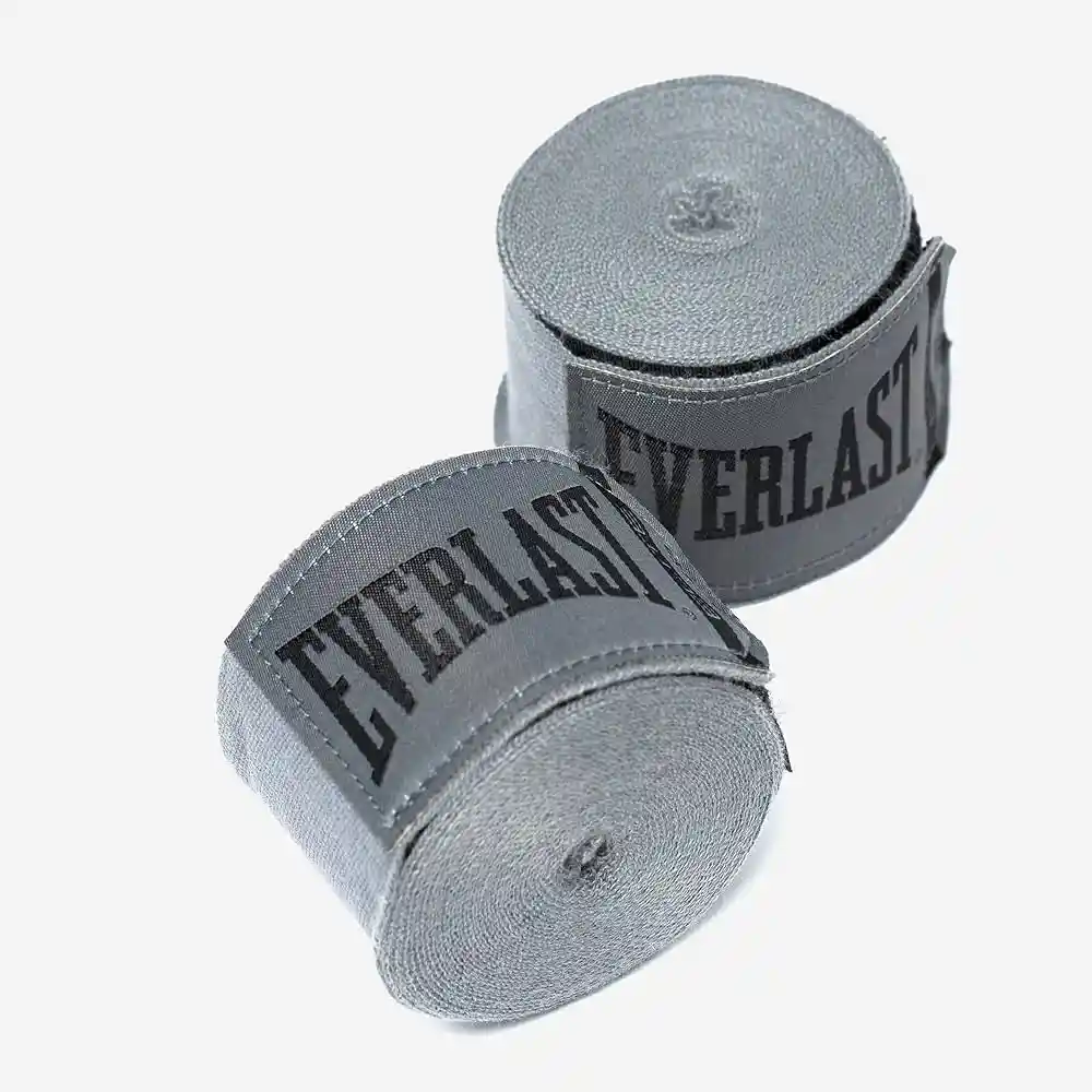 Vendas Everlast 180 Pulgadas 1 Par Boxeo Mma Muay Thai Kick - Gris