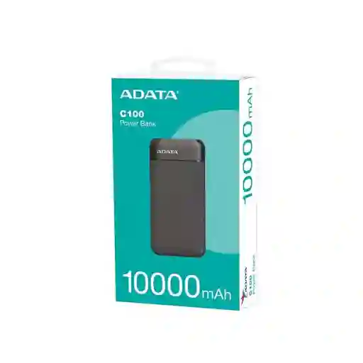 Powerbank Adata C100 10000 Mah Negra