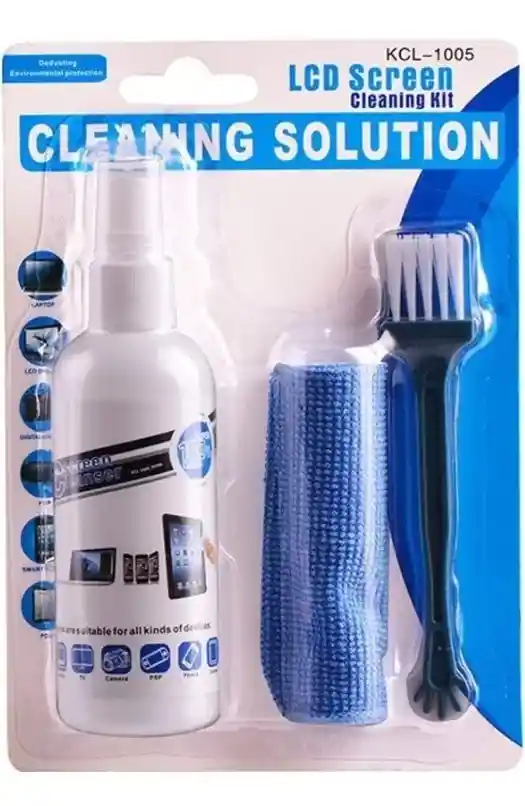 Limpiador De Pantalla Kit Limpieza Monitores Tv Pc Led Lcd