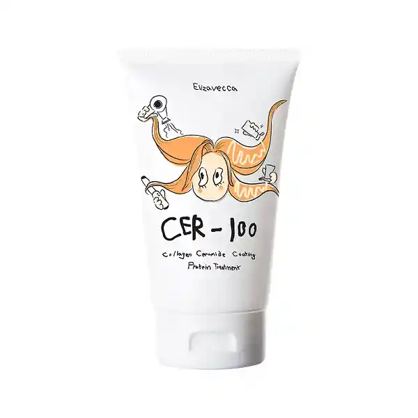 Tratamiento Capilar Reparador Elizavecca Collagen Ceramide Coating Protein 100ml