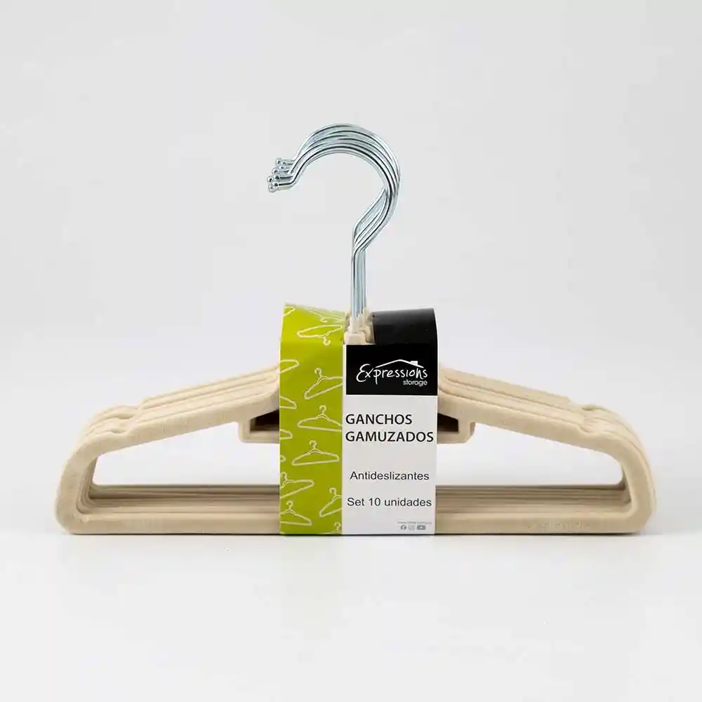 Gancho Expressions Gamuza 13x20cm Caqui 10 Und