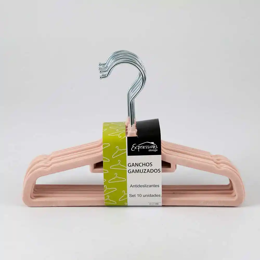 Gancho Expressions Gamuza 13x20cm Rosa Palido 10 Ud