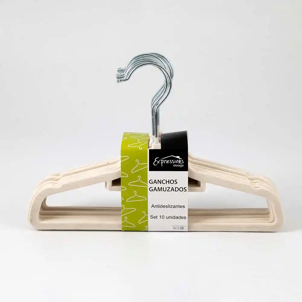 Gancho Expressions Gamuza 13x20cm Marfil 10 Ud