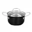 Bateria Alpina Negro 7 Unidades Acero Inoxidable