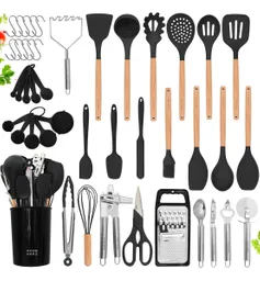 Juego De Utensilios De Cocina 44 Piezas De Silicona