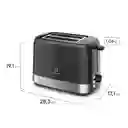 Tostadora Electrolux Negro 2 Rb 800 W Ets10
