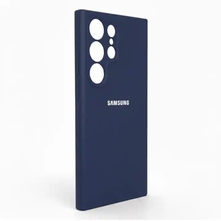 Silicon Case Samsung S23 Ultra Azul Oscuro