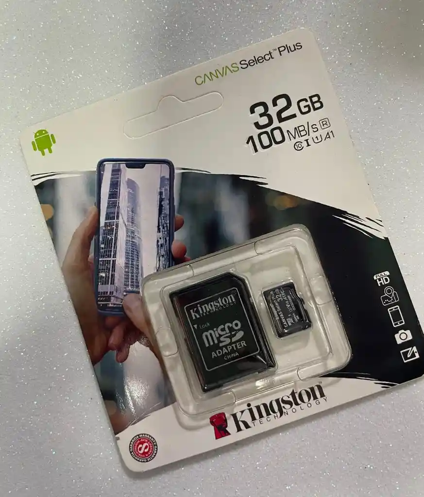 Memoria Microsd Kingston 32gb Con Adaptador
