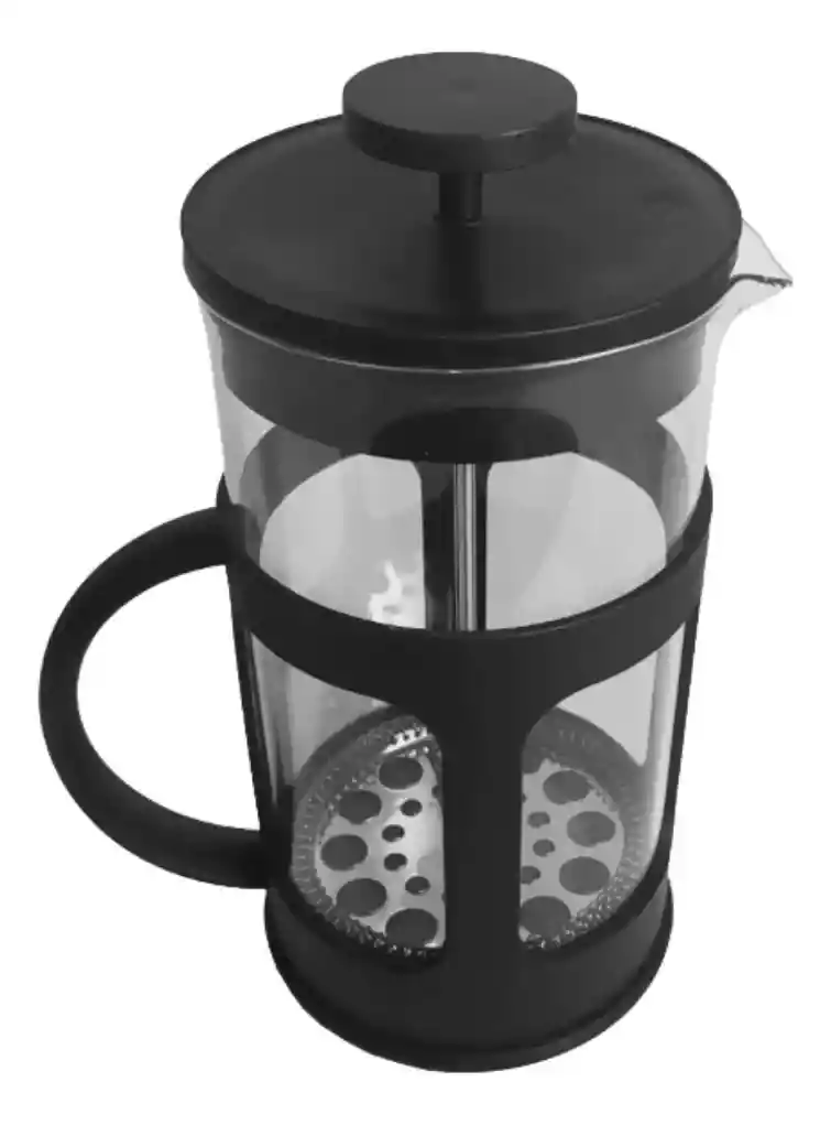 Cafetera Cafetera Prensa Cafe O Te Prensa Cafe Analógico Gris Prensa Cafe