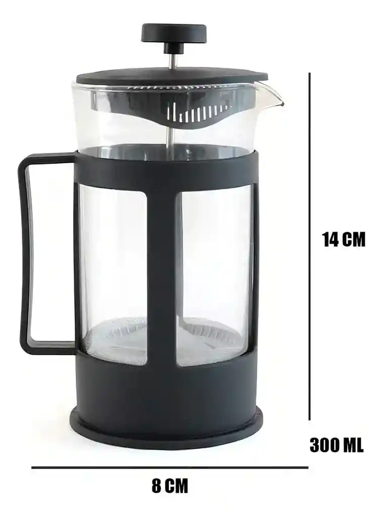 Cafetera Cafetera Prensa Cafe O Te Prensa Cafe Analógico Gris Prensa Cafe