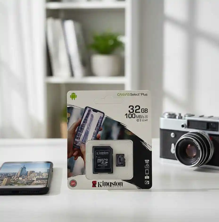 Memoria Microsd Kingston 32gb Con Adaptador