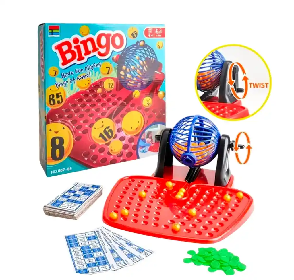 Bingo Didactico Juego De Mesa Juguete Regalo