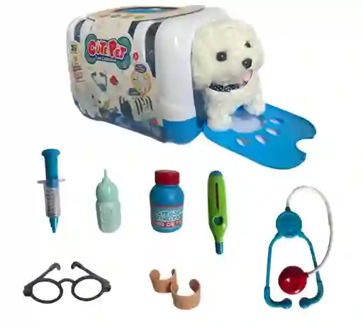 Set Veterinario De Mascota Juguete De Regalo