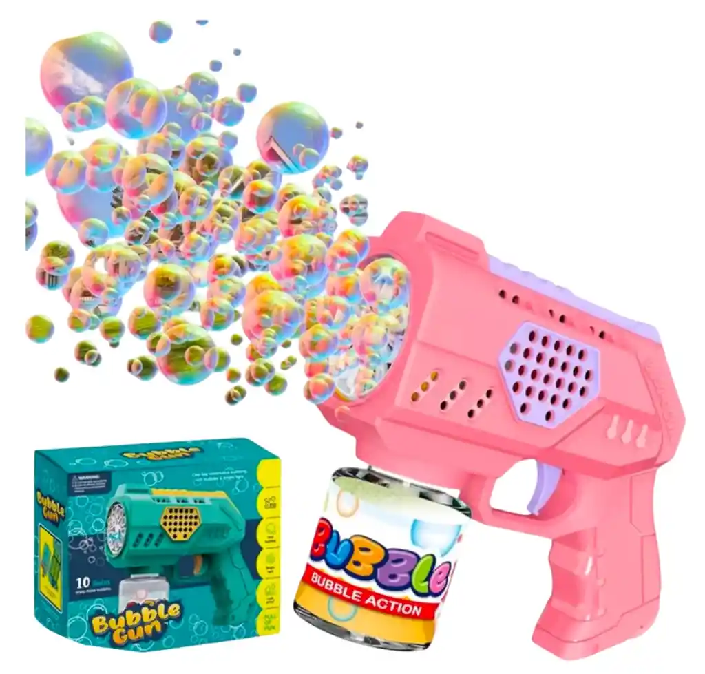 Burbujero Gun Pistola De Juguete De Regalo