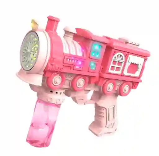 Burbujero Tren Pistola De Juguete De Regalo