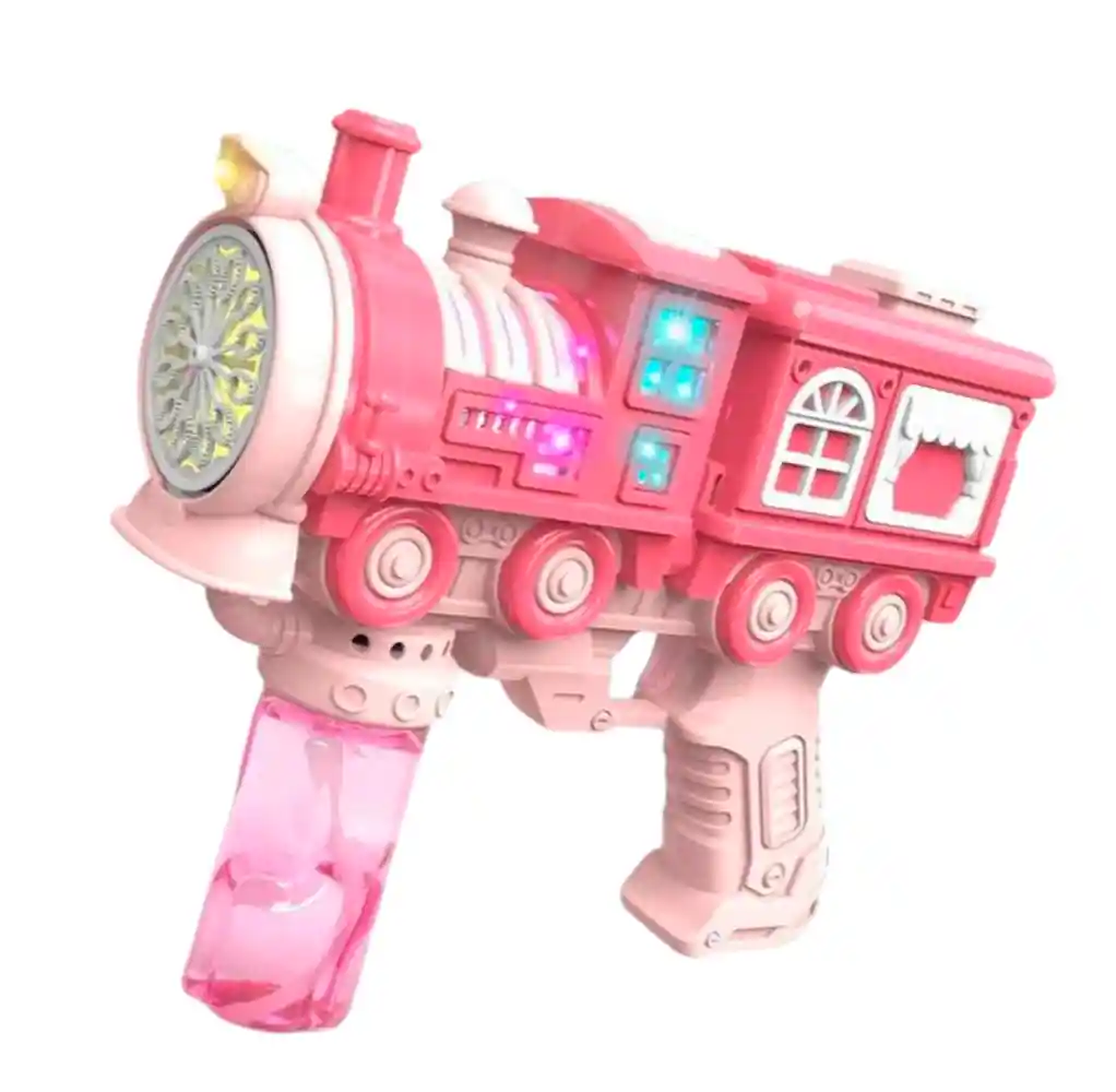 Burbujero Tren Pistola De Juguete De Regalo