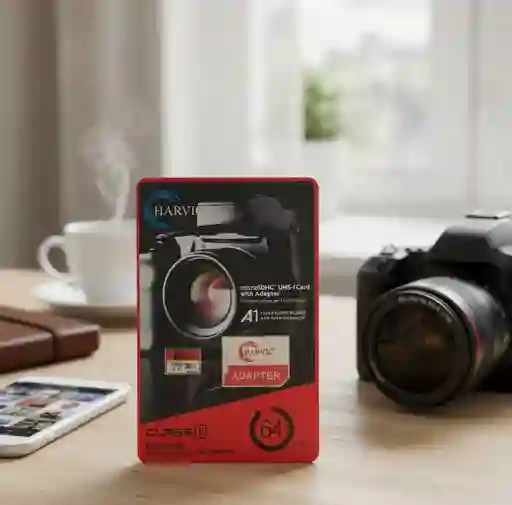 Memoria Microsd Harvic 64gb Con Adaptador