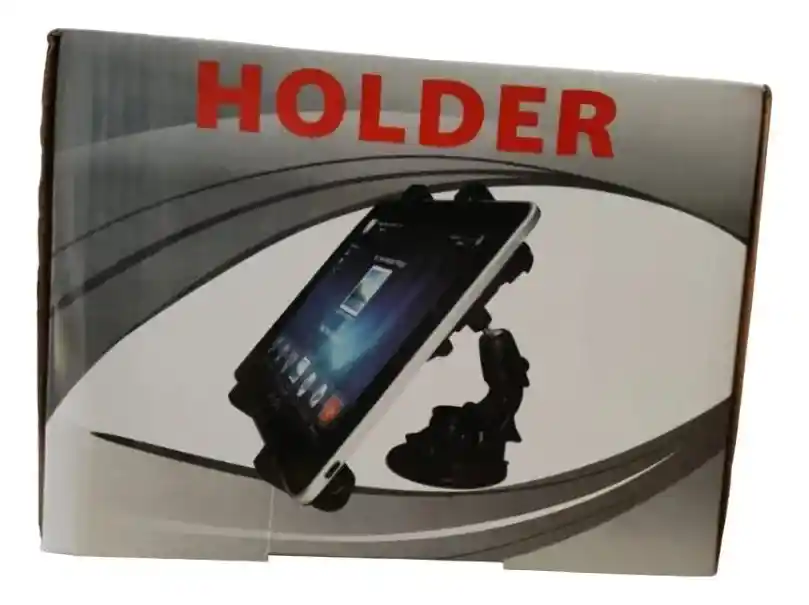 Soporte Para Tablet Celular Ventosa Automóvil Rotación 360 Grados