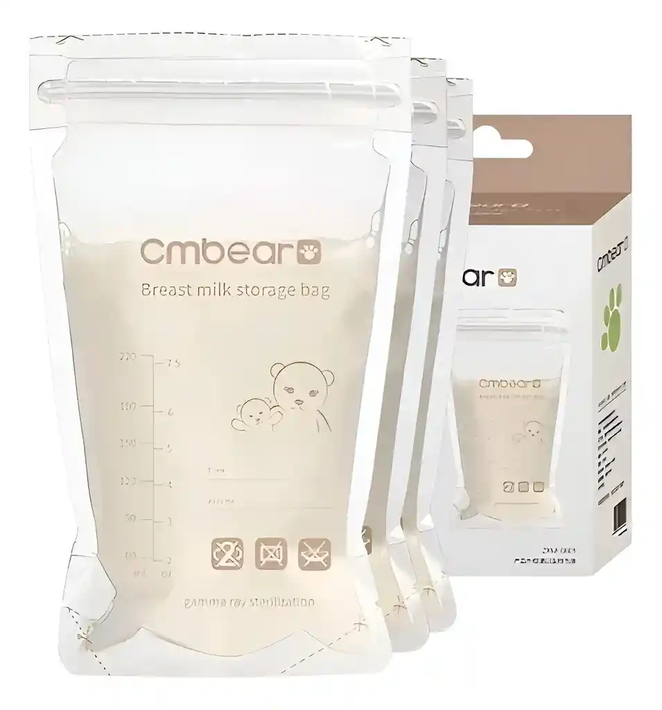 Bolsas Almacenamiento Leche Materna Recolector 250ml 30 Unds