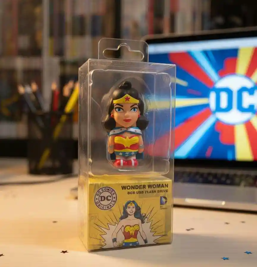 Memoria Usb Wonder Woman 8gb - Dc Comics