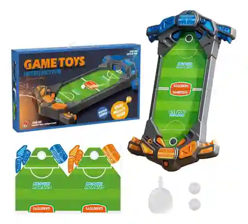 Juego Mesa Futbolín Lanza Chorro Agua Diversión Niños