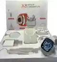 Combo Reloj Power Bank Audifonos X8