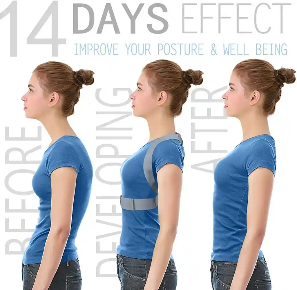 Corrector De Postura Y Espalda 100% Ajustable