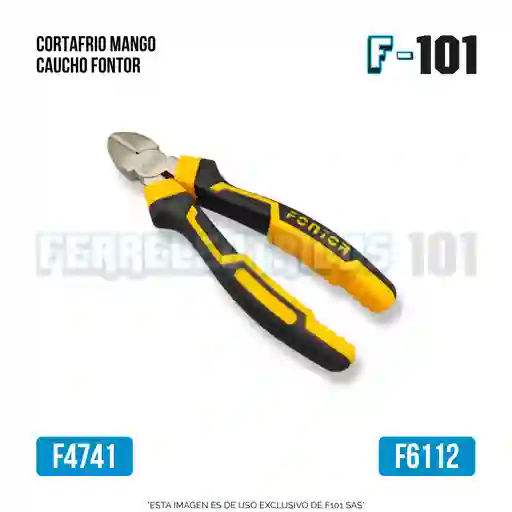 Cortafrio Mango Caucho 8" Fontor Hdcp08208