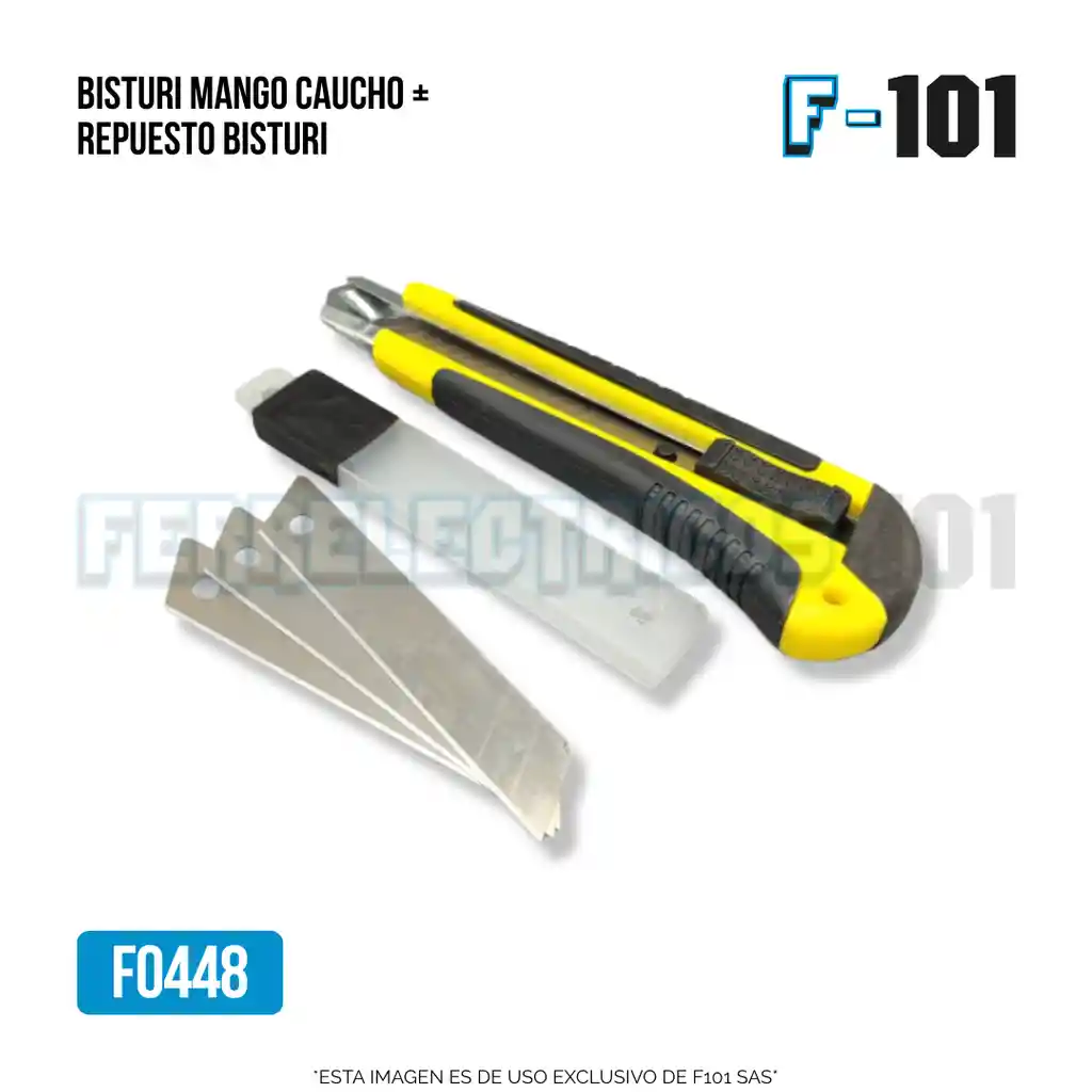 Bisturi Mango Caucho + Repuesto Bisturi Fl-226