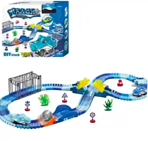 Pista De Carros De Juguete Shark Car Regalo