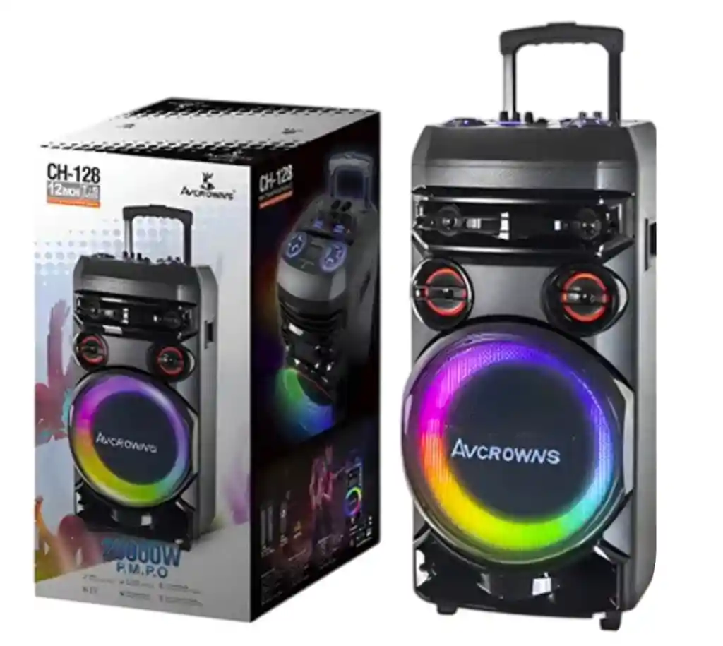 Parlante Bafle Equipo De Sonido Para Fiestas Ch-128