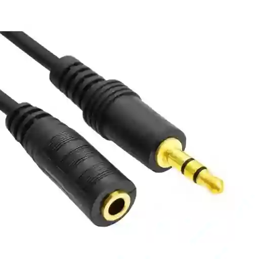 Cable Audio Auxiliar 1x1 Hembra Macho Entrada Y Salida 1.5mts