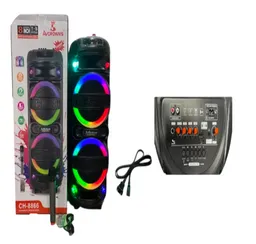 Parlante Bafle Equipo De Sonido Para Fiestas Cabina 8866