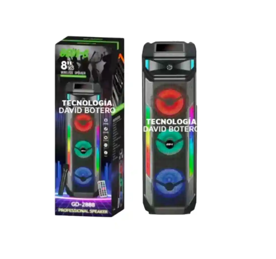 Parlante Bafle Equipo De Sonido Para Fiestas Cabina 2888