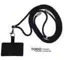 Correa Strap Celular Negra