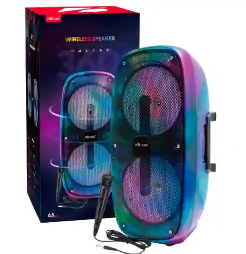 Parlante Bafle Equipo De Sonido Para Fiestas Parlante Kts 2906