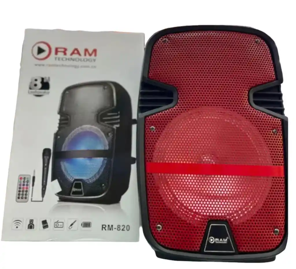 Parlante Bafle Equipo De Sonido Para Fiestas Cabina Eam 820