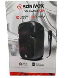 Parlante Bafle Equipo De Sonido Para Fiestas Sonivox 2135