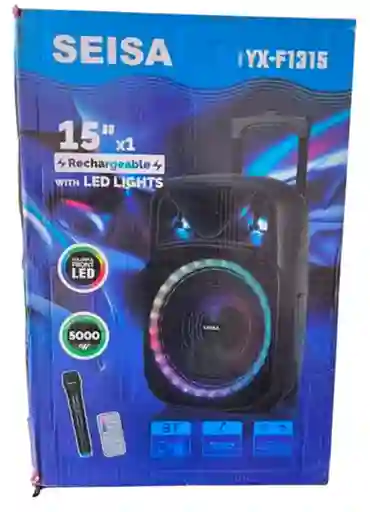 Parlante Bafle Equipo De Sonido Para Fiestas Seisa F1315