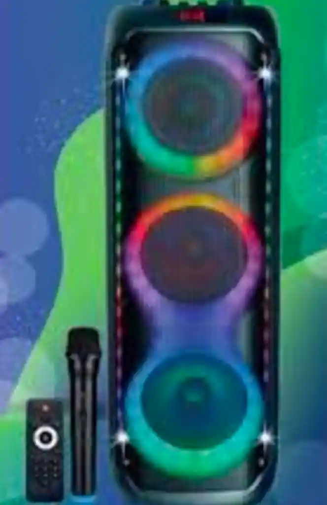 Parlante Bafle Equipo De Sonido Para Fiestas Torre Ram 3802