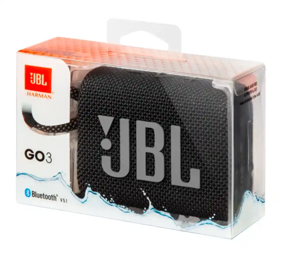 Parlante Bafle Equipo De Sonido Para Fiestas Jbl Go3 Original