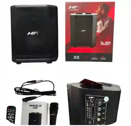 Parlante Bafle Equipo De Sonido Para Fiestas Cabina Tipo Bosse Nia