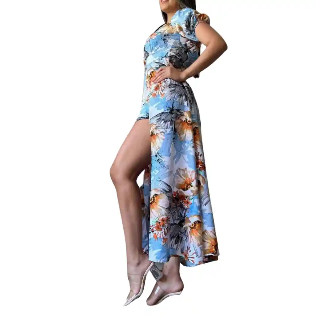 Maxi Vestido Short Casual