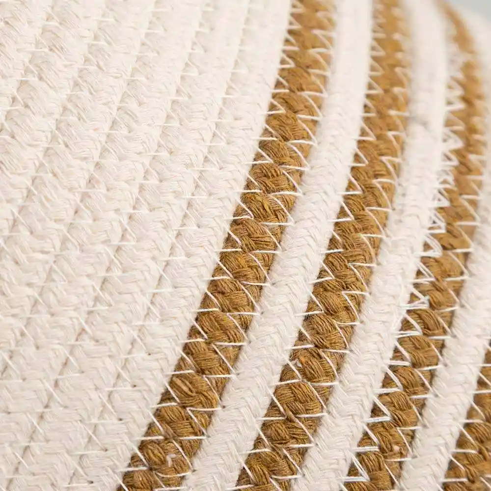 Cesta Decorativa Concepts Mediana Monocromia 24x24x24cm Natural