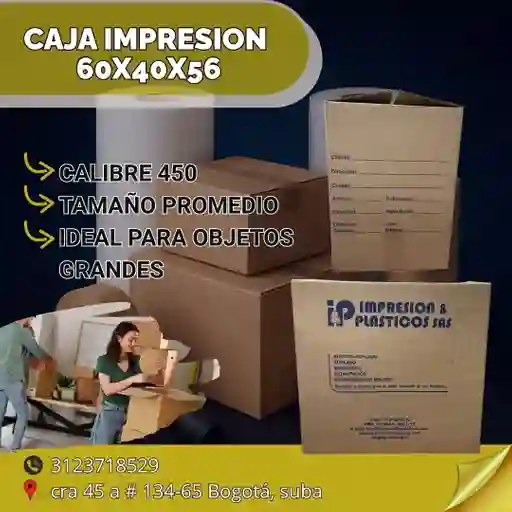 Caja Impresion - 60x40x56