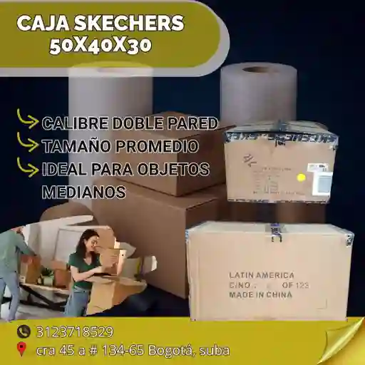 Caja Skecvhers - 50x40x30