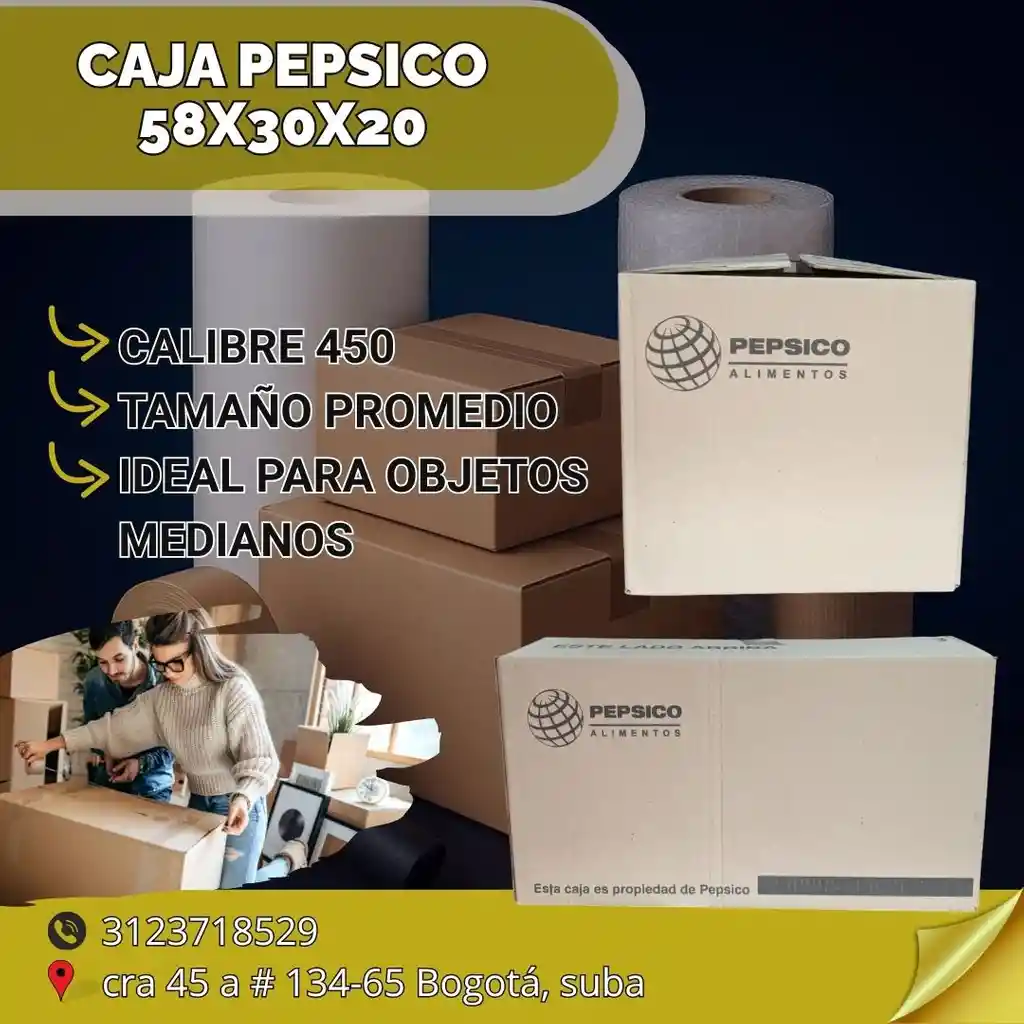 Caja Pepsico - 58x30x20